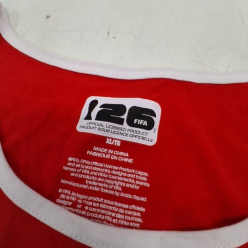 WOMEN'S FIFA WORLD CUP 2026 CANADA TANK TOP - EXTRA LARGE - RED image 2