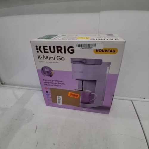 KEURIG K-MINI GO SINGLE SERVE K-CUP POD COFFEE MAKER - 1.2L - WARMSTONE (MODEL: K22) image 6