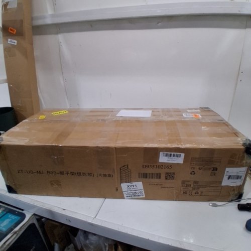 6 TIER FREESTANDING HAT HANGER RACK - 13.7" X 27.5" X 65" - BLACK (MODEL:ZT-US-MJ-B03) image 6