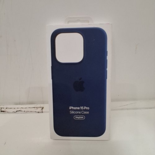 APPLE SILICONE CASE WITH MAGSAFE FOR IPHONE 15 PRO - STORM BLUE (MODEL: A3125) image 2