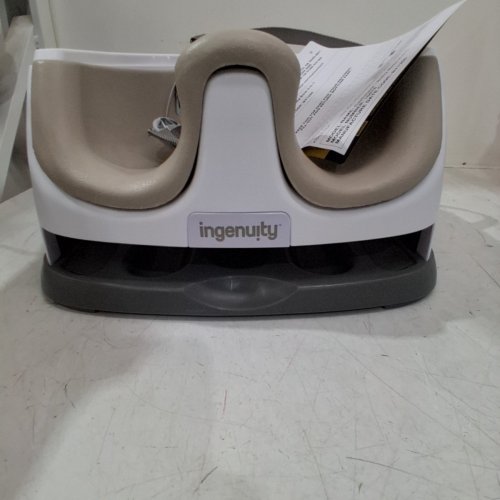 INGENUITY BABY BASE 2-IN-1 SEAT BOOSTER FEEDING SEAT - CASHMERE/WHITE (MODEL: 10678) image 3