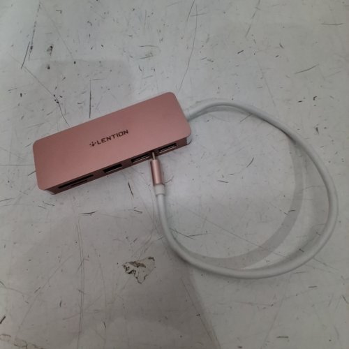 LENTION USB-C HUB - PINK image 2