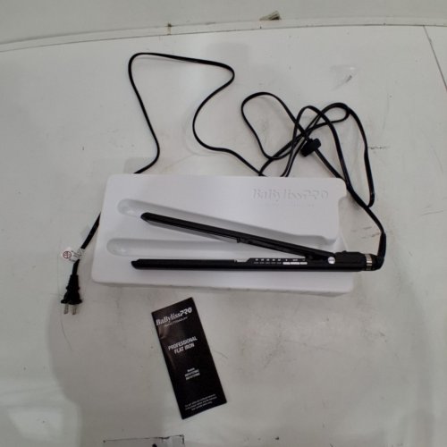 BABYLISSPRO NANO TITANIUM ULTRA SLIM FLAT IRON - 1" - BLACK - (MODEL: BNT4172TBKC) image 3