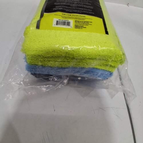 30PK AUTO DRIVE EDGELESS MICROFIBER CLEANING TOWELS - 14" X 14" - ASSORTED image 3