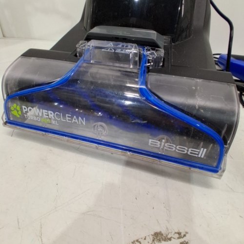 BISSELL POWERCLEAN TURBO PET XL UPRIGHT CARPET CLEANER - BLACK/BLUE (MODEL: 3738C) image 8