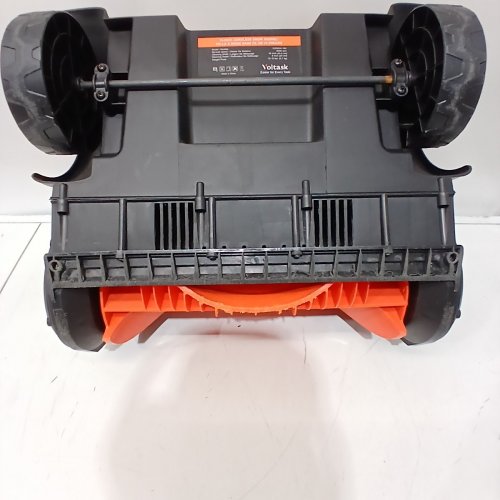 VOLTASK CORDLESS CORDLESS SNOW BLOWER WITH 2 BATTERIES & CHARGER - 16" - 48V - BLACK/ORANGE (MODEL: CSS004-160OR-CAVK/CSS004-160) image 2