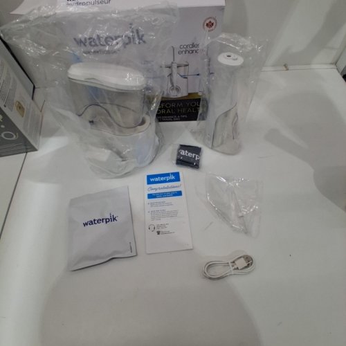 WATERPIK ULTRA PLUS & CORDLESS ENHANCE WATER FLOSSER COMBO PACK - WHITE (MODEL: 2702338) image 3