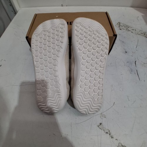 ADULT UNISEX HOBIBEAR BAREFOOT SNEAKERS WITH WIDE TOE BOX - WOMEN'S : 8.9-9 / MEN'S : 6.5-7 - BEIGE (STYLE : 00634052739108) image 3