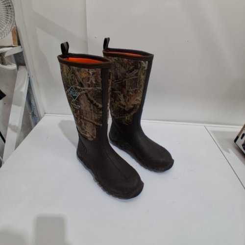 MEN'S THE ORIGINAL MUCK BOOT COMPANY FIELDBLAZER CLASSIC RUBBER BOOTS - SIZE 11 - GREEN/ BLACK (STYLE: FBCTTK) image 2