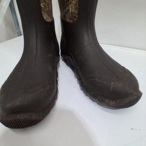MEN'S THE ORIGINAL MUCK BOOT COMPANY FIELDBLAZER CLASSIC RUBBER BOOTS - SIZE 11 - GREEN/ BLACK (STYLE: FBCTTK) image 3