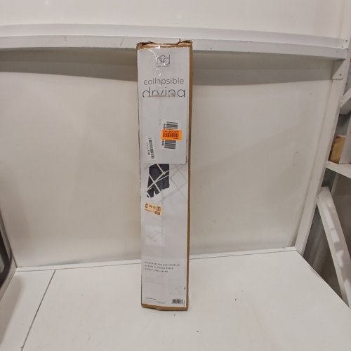 HONEY-CAN-DO COLLAPSIBLE CLOTHING DRYING RACK - 45" X 34" X 14" - WHITE/GREY image 4