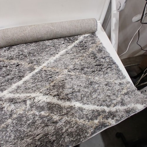 SUNSHINE RUGS PUFFY AREA RUG - 2FT 7" X 4FT 10" - GREY (STYLE: 8045) image 4