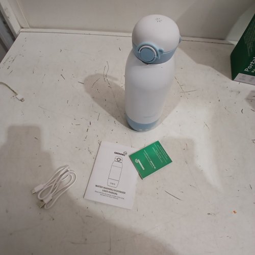GROWNSY PORTABLE BABY BOTTLE WARMER - WHITE/BLUE image 3