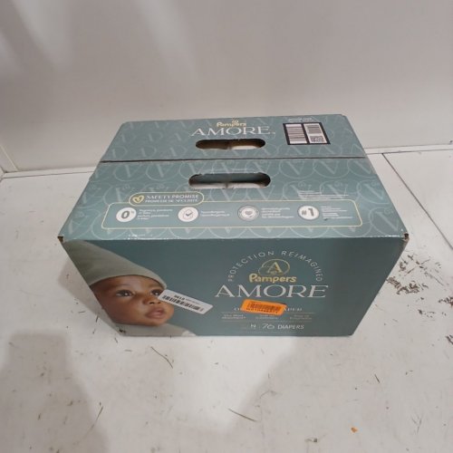 76PK PAMPERS AMORE FRAGRANCE FREE DIAPER - SIZE NEWBORN image 2