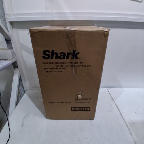 SHARK FLEXBREEZE PRO MIST INDOOR & OUTDOOR FAN WITH MISTING SYSTEM UP TO 24 HOURS OF BATTERY LIFE - BLACK/GREY (MODEL: FA302C) image 6