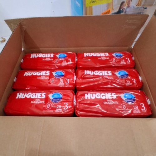 186PK HUGGIES LITTLE SNUGGLERS DIAPERS - SIZE 3 (16-28LB) - DISNEY WINNIE THE POOH (MODEL: 56310) image 2