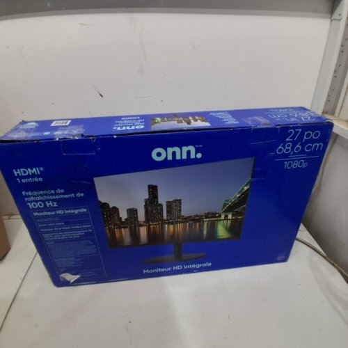 ONN. 27" FHD (1920 X 1080P) LED BACKLIT COMPUTER MONITOR - BLACK (MODEL: 100140684) image 11