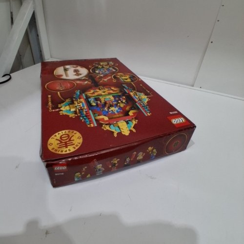 1039PC LEGO FORTUNE SPRING FESTIVAL FIRECRACKER BUILDING SET, WALL-MOUNTABLE - DISPLAY ART LEGO (MODEL: 80118) image 3