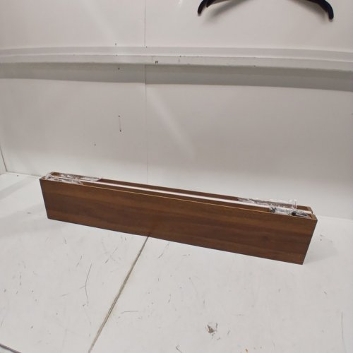 2PK FLOATING SHELVES - 36"X6.7"X 1.4" - DARK BROWN image 2