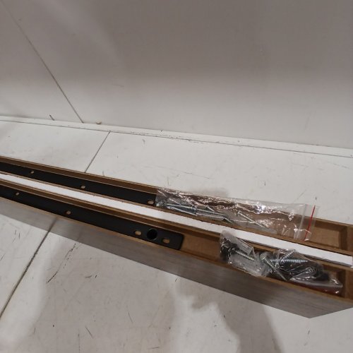 2PK FLOATING SHELVES - 36"X6.7"X 1.4" - DARK BROWN image 3