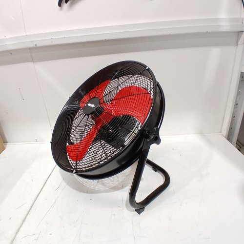 HIGH VELOCITY CORDLESS FLOOR FAN - 18" - 18V - BLACK/RED - (MODEL:MFFS02-18) image 3
