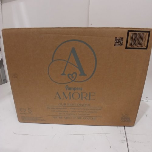 132PK PAMPERS AMORE MOST ABSORBENT AND BEST DIAPER - SIZE 5 - WHITE image 3