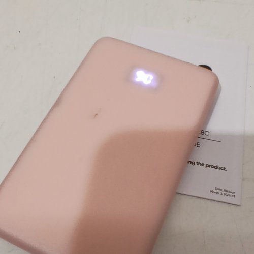 ONN. POWER BANK - 10,000 MAH, 12W MAX - PINK image 2