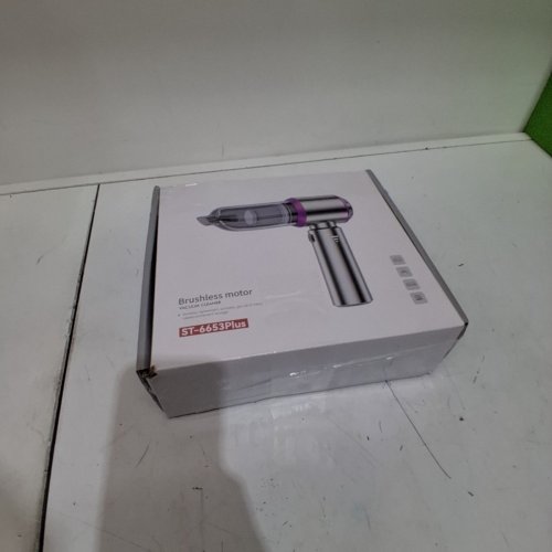 9PC WIRELUME BRUSHLESS MOTOR HANDHELD CAR VACUUM CLEANER -22000PA- PURPLE / SILVER (MODEL: ST-6653PLUS) image 5