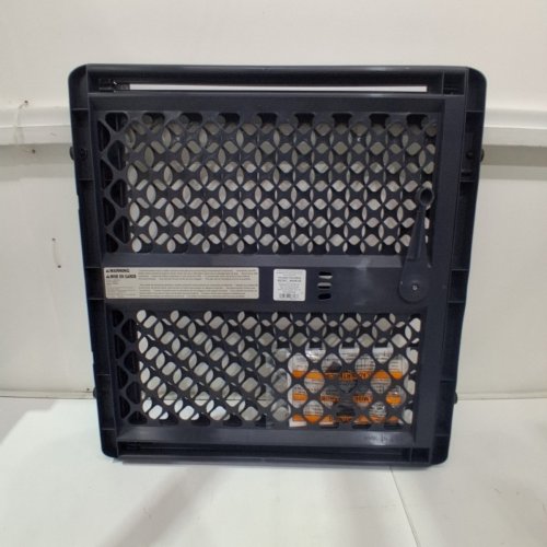 NORTH STATES TODDLEROO SUPERGATE CLASSIC 2-IN-1 PLASTIC SAFETY GATE - 26" X 42" - BLACK (MODEL: 8626C_868626) image 2