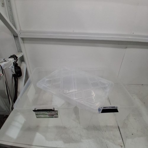 2PK GREENMADE INSTAVIEW 45 MULTI-USE STORAGE BINS - 45QT - CLEAR (MODEL: 1397108) image 2