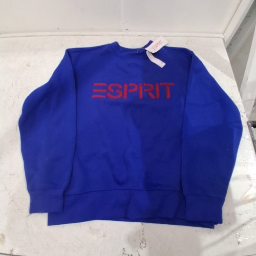 WOMEN'S ESPRIT CREWNECK SWEATSHIRT - EXTRA SMALL - BLUE (STYLE: EDENA ES0001W) image 2