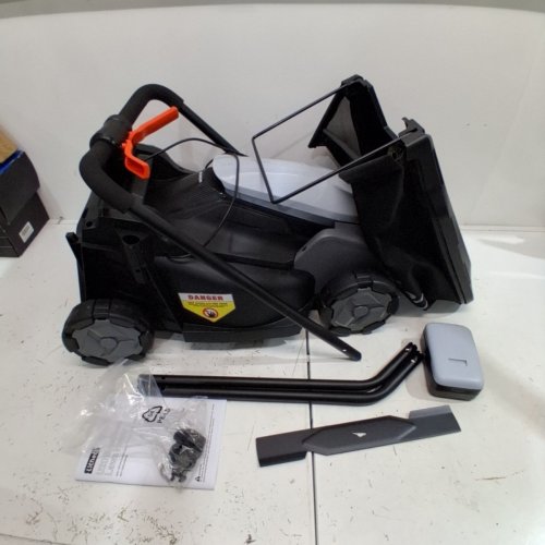 LITHELI 20V CORDLESS LAWN MOWER-14 INCH DECK-BRUSHLESS-LIGHTWEIGHT & COMPACT-GREY/BLACK (MODEL: U20LM00-4A120) image 7