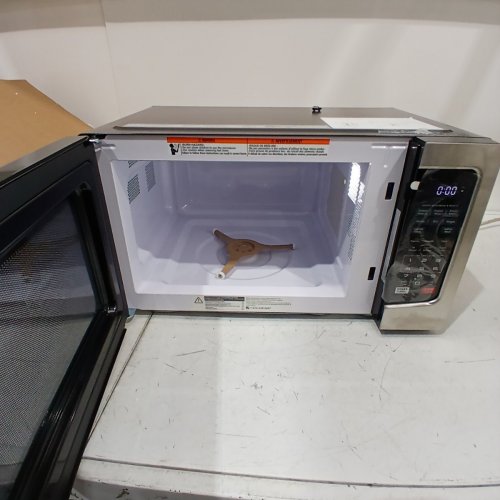 TOSHIBA COMPACT COUNTERTOP MICROWAVE OVEN - 1.2CU.FT - 1500W - STAINLESS STEEL (MODEL: ML-EM31P(SS)/CA) image 4