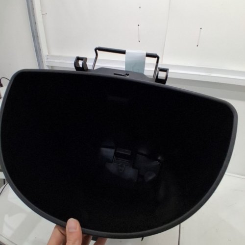 SIMPLEHUMAN SEMI-ROUND TRASH CAN - 50L - BLACK (MODEL: CW1355) image 3