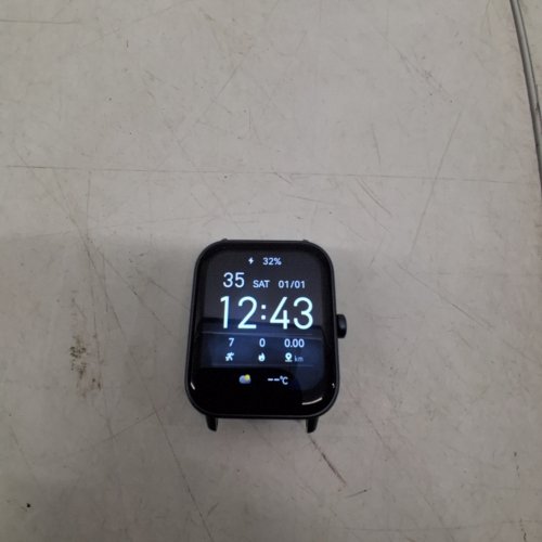 UNISEX VERYFIT SMART WATCH FITNESS TRACKER - WITH BLUETOOTH CALL, 1.8" TOUCH DISPLAY, BLOOD OXYGEN/HEART RATE MONITOR, SLEEP TRACKER, PEDOMETER, FOR ANDROID, IOS - BLACK (MODEL: IDW19) image 2