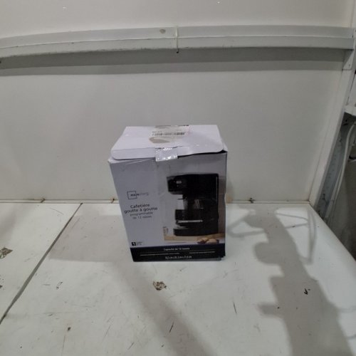MAINSTAYS DRIP COFFEE MAKER - 12CUP - BLACK image 4