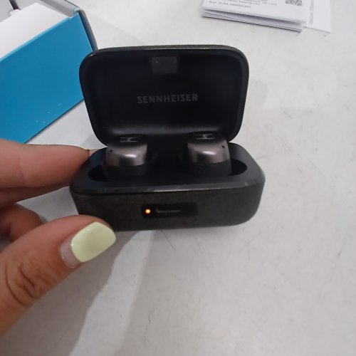 SENNHEISER MOMENTUM TRUE WIRELESS 4 - BLUETOOTH EARBUDS WITH ACTIVE NOISE CANCELLATION, SMART PAUSE, CUSTOMIZABLE TOUCH CONTROL AND 28-HOUR BATTERY LIFE - WHITE - (MODEL: MTW4 C) image 2