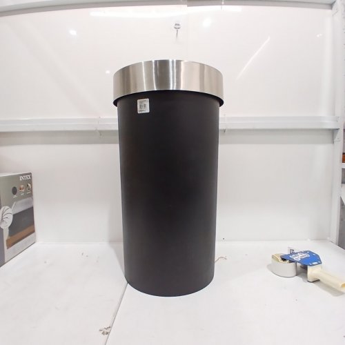 UMBRA VENTO 30" OPEN TOP TRASH CAN - LARGE (16.5 GALLON/62L) - BLACK (MODEL: 1013048-047-REM) image 2