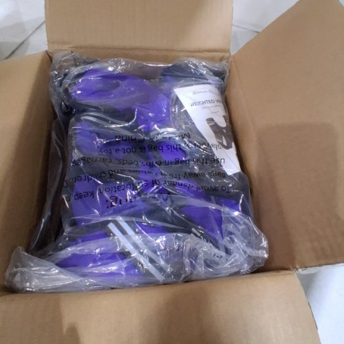 BAGAIL ADJUSTABLE WEIGHTED VEST WITH LARGE POCKET - 20-32LBS - OSFM - PURPLE image 2