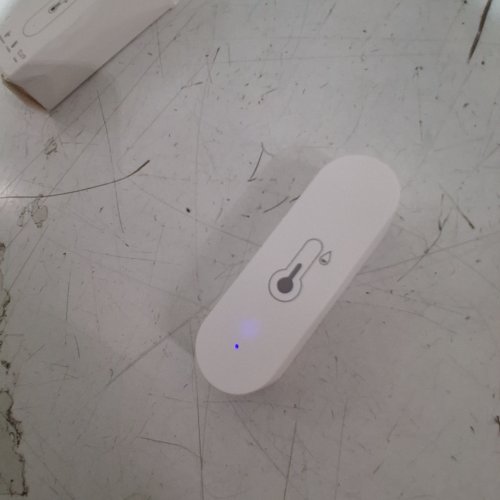 TEMPERATURE & HUMIDITY SENSOR - SMART WIFI TEMPERATURE HUMIDITY SENSOR - WHITE image 2