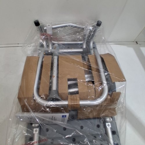 MEDLINE GUARDIAN TRANSFER BENCH WITH BACK & MICROBAN ANTIMICROBIAL TREATMENT - GREY (MODEL: G3-100KBX1) image 3