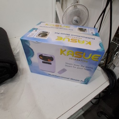 KASUE PORTABLE PERSONAL SAUNA TENT WITH CHAIR AND STEAMER - 3L - BLACK (MODEL:‎ SNF-000001) image 5