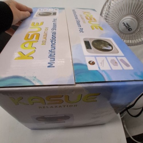 KASUE PORTABLE PERSONAL SAUNA TENT WITH CHAIR AND STEAMER - 3L - BLACK (MODEL:‎ SNF-000001) image 6