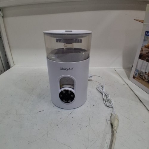GLORYAIR QUIET TOP FILL COOL & WARM MIST HUMIDIFIER WITH SMART HUMIDITY CONTROL, REMOTE CONTROL, HUMIDISTAT AND OIL DIFFUSER - 6 LITRES - WHITE (MODEL: HQ-JS2521) image 3