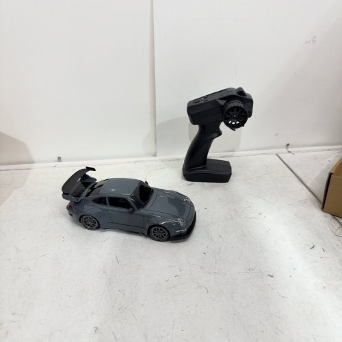 ACAMMZAR RC DRIFT CAR WITH LED LIGHTS - 1:24 SCALE - UP TO 20KM/H - DARK GREY (MODEL: S814) image 4