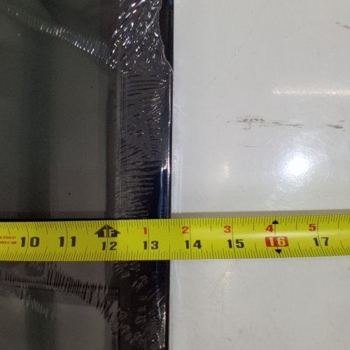 2PK RV WINDOW WITH TINTED TEMPERED GLASS, ALUMINUM ALLOY FRAME - 23.5" X 13.5" - BLACK image 4