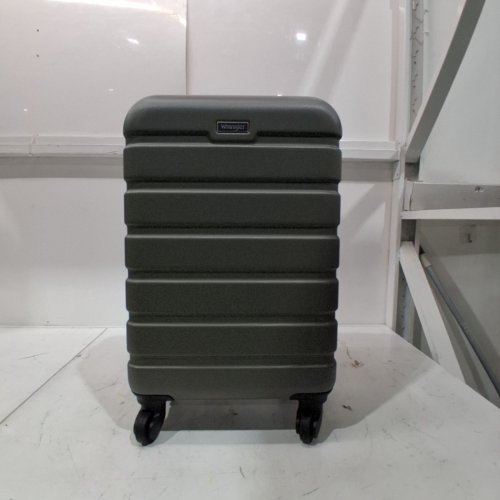 WRANGLER HARDSIDE CARRY-ON SPINNER LUGGAGE - 22" - DUSTY OLIVE (MODEL: WR-87720-330) image 2