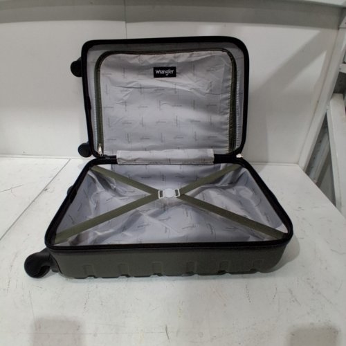 WRANGLER HARDSIDE CARRY-ON SPINNER LUGGAGE - 22" - DUSTY OLIVE (MODEL: WR-87720-330) image 8