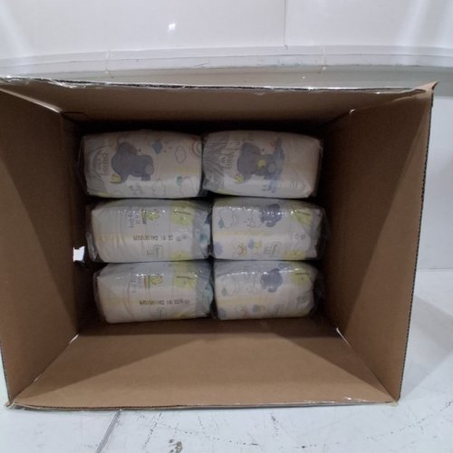 186PK PAMPERS SWADDLERS DISPOSABLE DIAPERS - SIZE 2 image 2