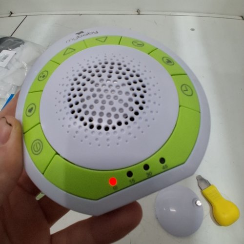 MY BABY BY HOMEDICS SOUND SPA ON THE GO - WHITE / GREEN image 2